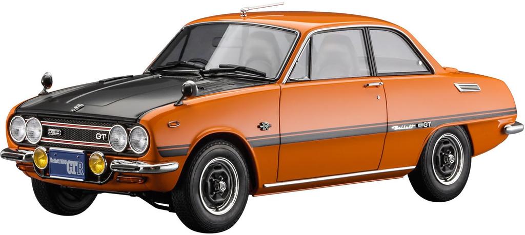 Hasegawa Isuzu Bellett 1600GTR Early Model Plastic Model Kit HC58 1/24 (1969)