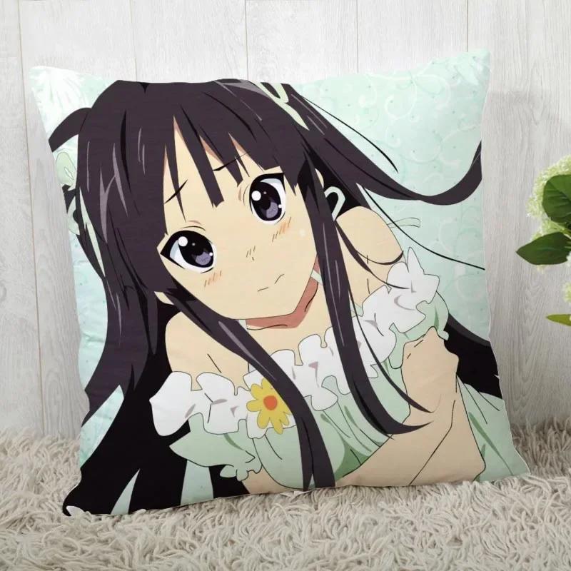 K-On! Pillow Cover Customize Pillow Case Modern Home Decorative Pillowcase For Living Room 45X45cm A19.12.13