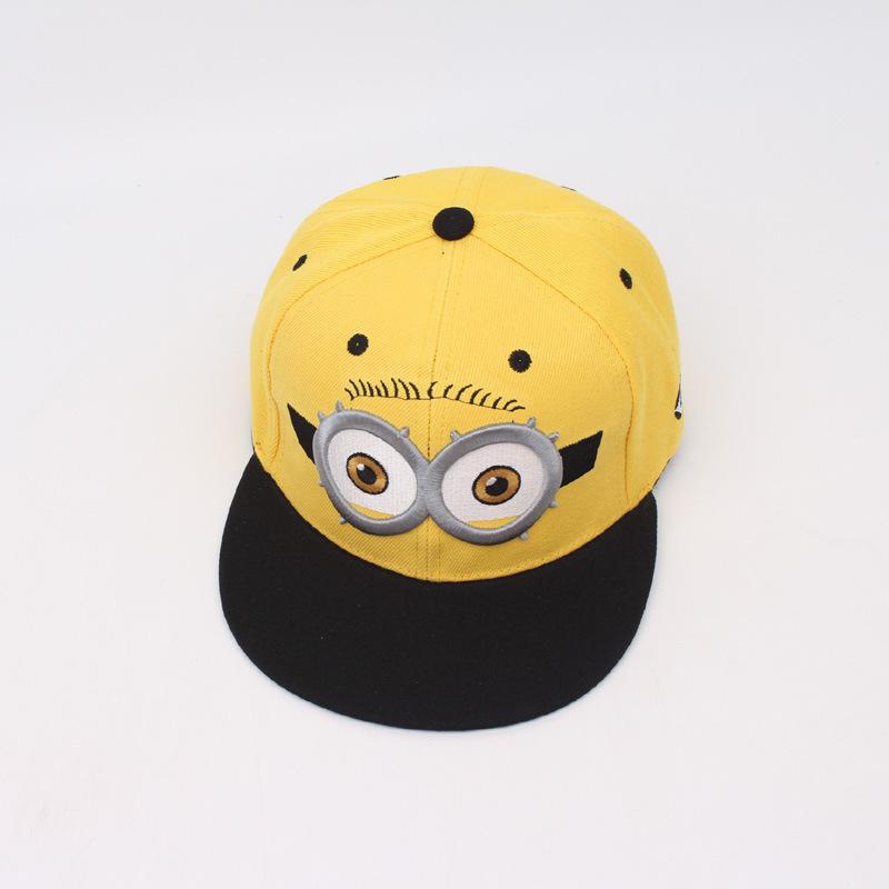 Minioned Baseball Cap Anime Kids Adult Funny Travel Hip Hop Sun Visors Kawaii Hats Boys Girls Cartoon Embroidered Hat Kids Gift