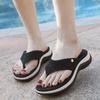 2026 Summer Shoes Women Sandals Summer Holiday Thick Sole Fashion Brand Ladies Sandals Non-slip Black Brown Big Size 41