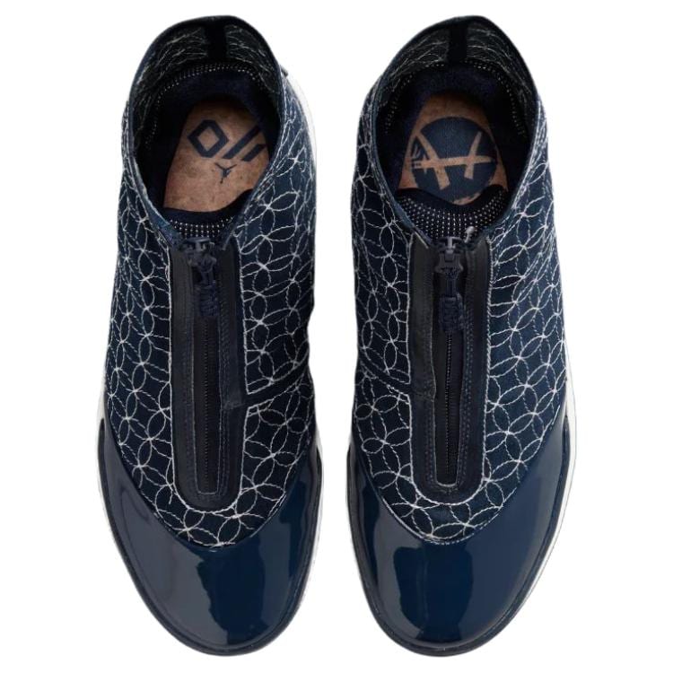 Jordan Air Jordan 4028 Винтажные Баскетбольные Кроссовки Унисекс Синий Белый IQ5893-400