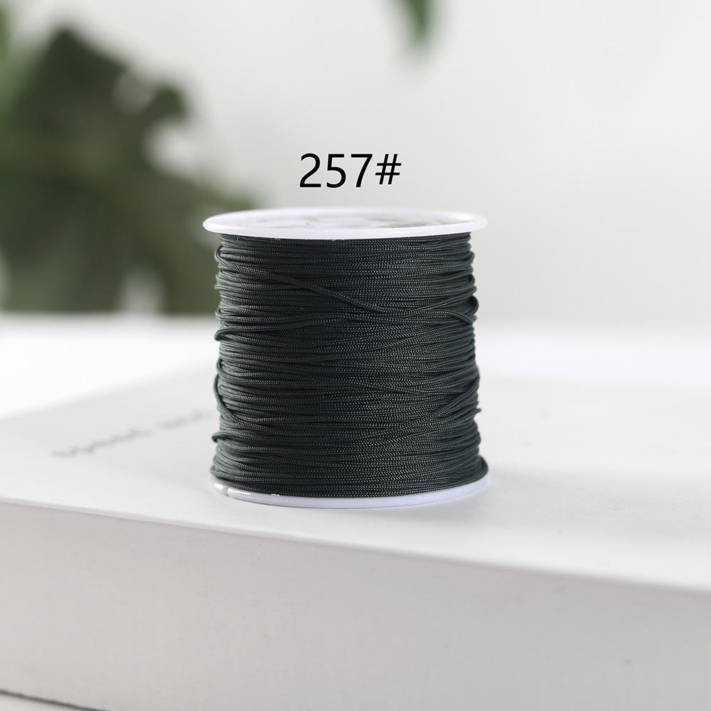 Jade Line 72 Wear-Resistant Non-Elastic Red Rope Pendant Lanyard for DIY Chinese Knot Jewelry.