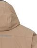 Mid-season Jacket Camel Active Windbreaker Detachable Hood Beige