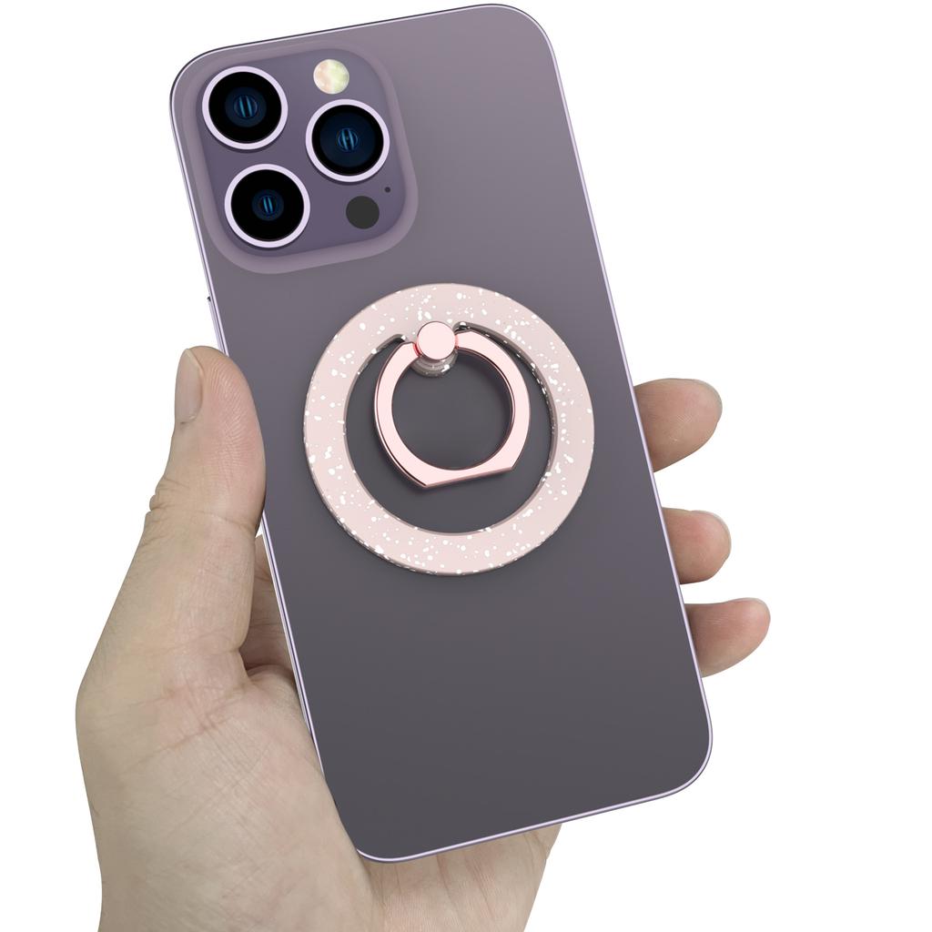 A646 Magnetischer Telefonring-Ständer 360-Grad-Drehung Runder Fingerring-Griffhalter