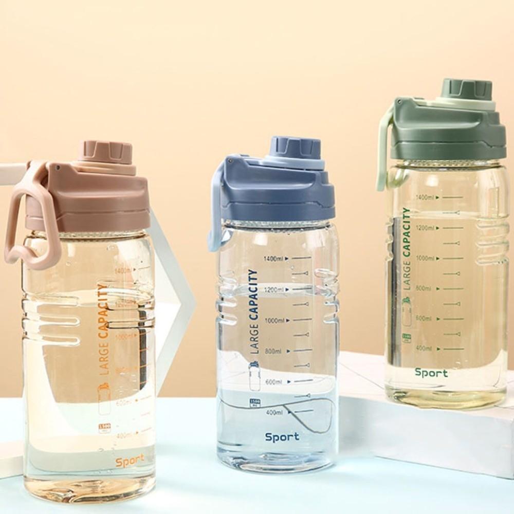 1500ml Sports Water Cup with Strainer Fitness Drinking Bottle Fitness Water Bottle  Running