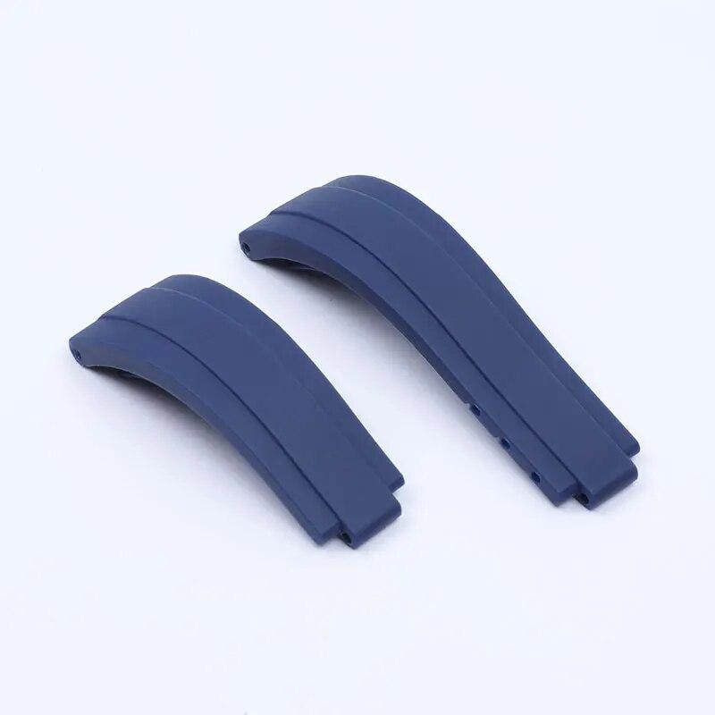 20mm nastavitelný pásek na hodinky pro pásek Rolex pro DAYTONA SUBMARINER GMT Yacht-Master OYSTERFLEX gumový pásek na hodinky Glidelock