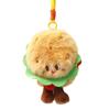 Plush Food Toy Sandwich Hamburger Hotdog Cute Bag Charm For Girls
