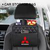Car Storage Bag Multi-function Seat Back Storage Pocket Suspension for Mitsubishi Asx Lancer Pajero Outlander L200 Evo Lancer Ex