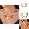 Halloween Pumpkin Ghost Spider Alloy Jewelry Set With Chain For Men Women