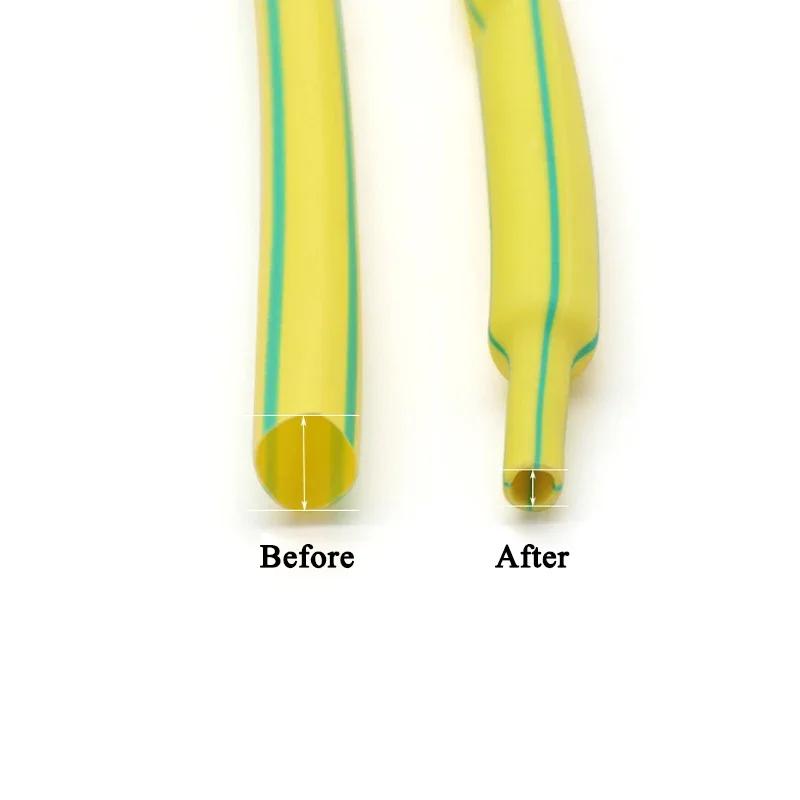 2:1 Heat Shrink Tubing Dia 1 2 3 4 5 6 7 8 9 10 12 14 16 20 25 30 40 50 mm Thermoresistant Sleeve Cable Repair Polyolefin Tube