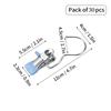 WORTHBUY 10/30pcs Closet Clothes Organizer No Trace Clothespins Clothes Pegs With Hooks Pants Socks Drying Clothes Hangers Clip