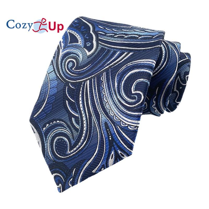 3.15"(8cm) Fashion Striped PaisleyTies Men Plaid Flower Necktie for Wedding