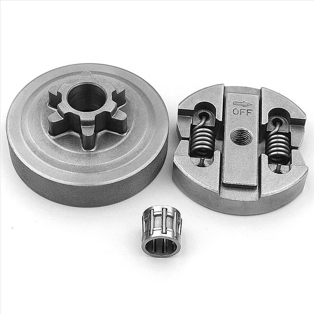 ABBY-5X Clutch & Clutch Drum & Needle Bearing Fit For Chinese Chainsaw 2500 25CC