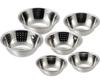 Plonge III Stainless Steel Bowl Punched Strainer Set & 6-Piece MG-0471