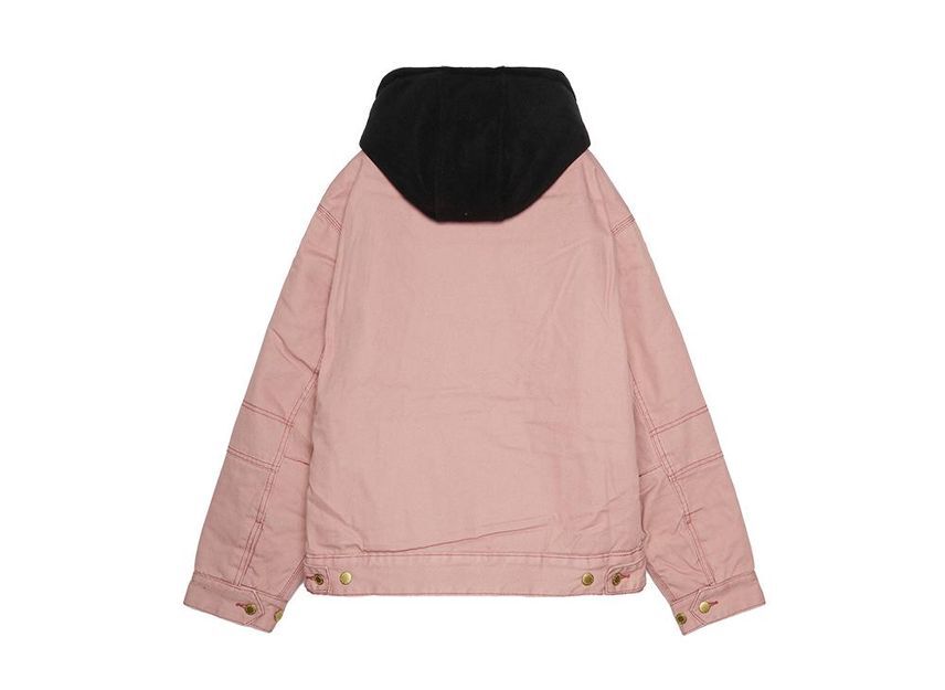 Supreme Dickies Kapuzen-Arbeitsjacke Staubrosa