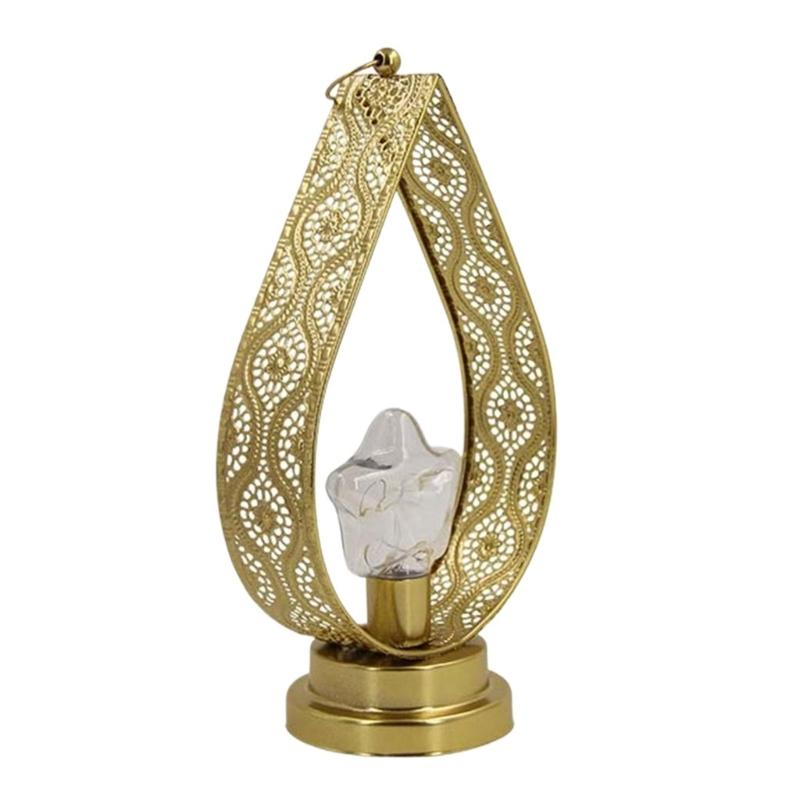

Eid Mubarak LED Light Ramadans Decoration Indoor Bedroom Night Lamp Star Hanging Lanterns for Muslims Party Supplies
