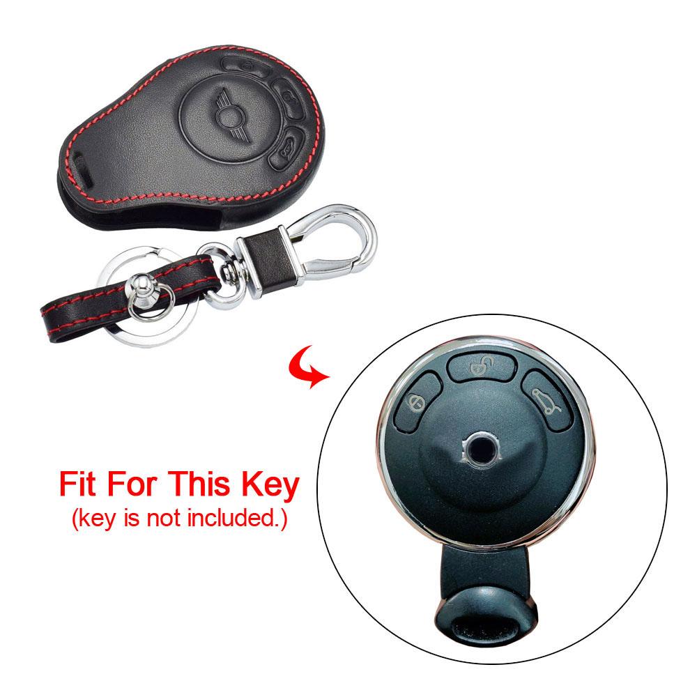 Leder Autoschlüssel Hüllen Fernbedienung Schutzhülle Tasche Für BMW 1 3 5 7 Serie X3 X4 X5 X6 X7 Z4 Mini Cooper S R50 R53 Countryman Clubman F55 F56 F57