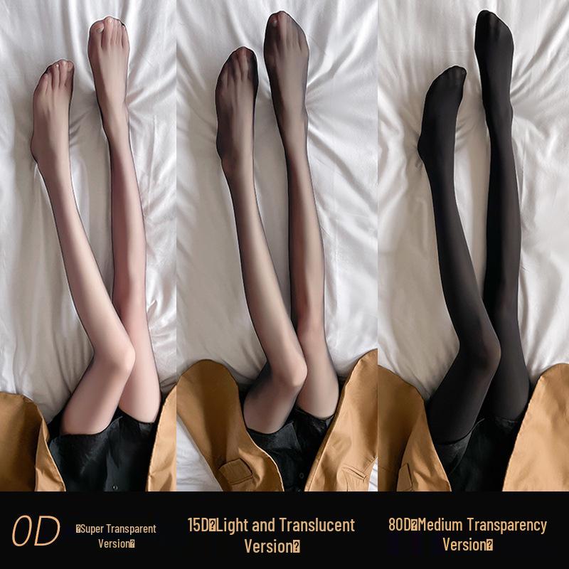 Collants Noir Ultra-Fins pour Femmes: Anti-accrocs, Haute transparence, Améliore les jambes, Parfait pour le printemps, l'été et l'automne