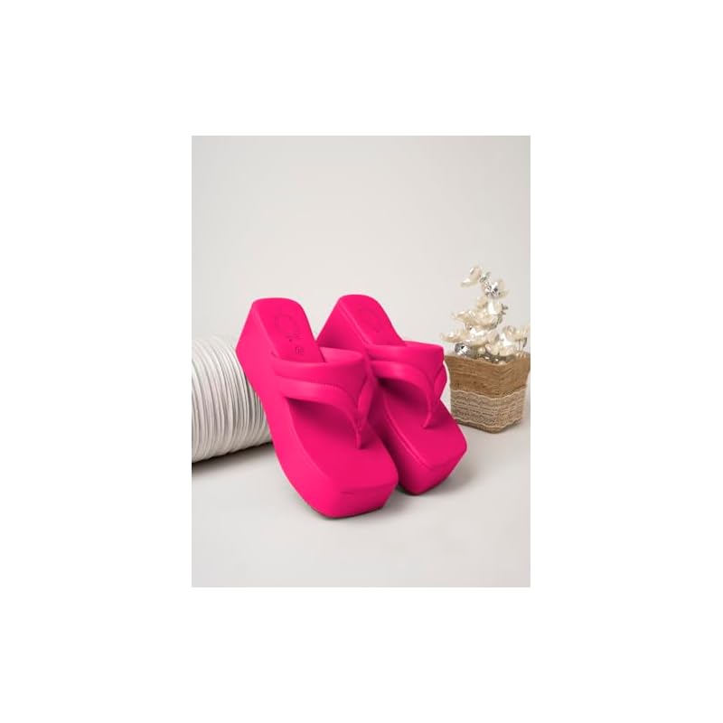 Shoetopia Girls P-2 Pink Platform - 3 Uk (Girls-P-2-Pink) 3 UK розовый