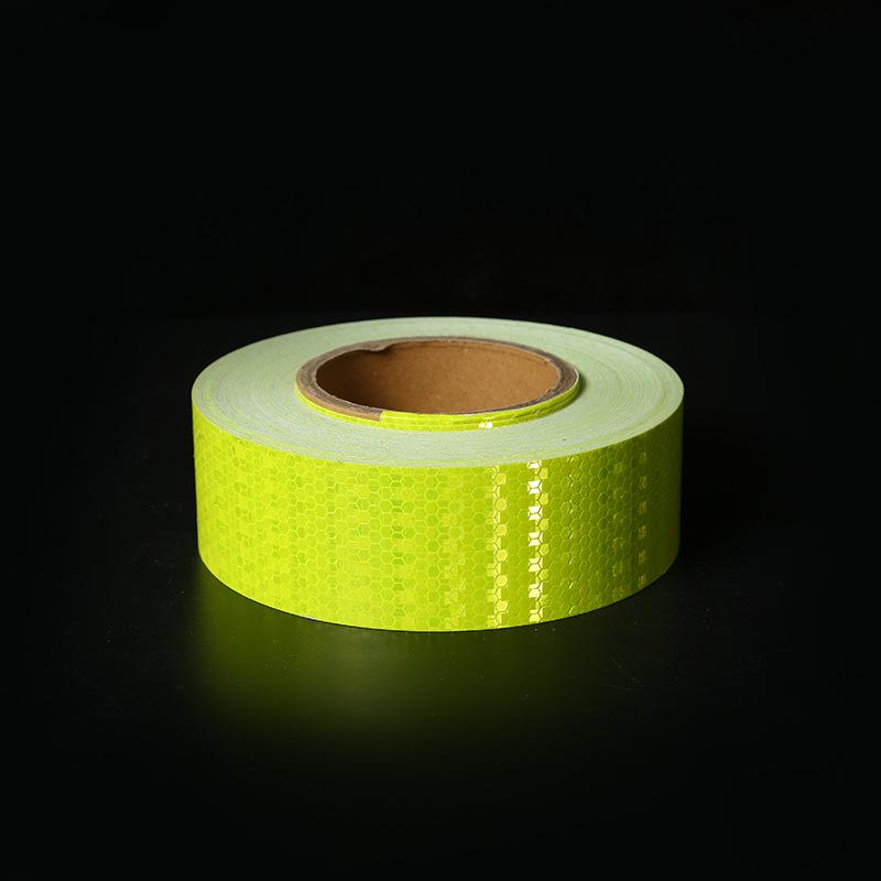 Solid Color High-Intensity Reflective Safety Tape for Anti-Collision & Traffic Warning