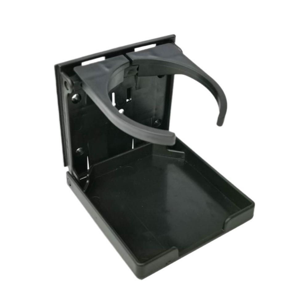 2pcs Black Folding Cup Holder Adjustable Folding Boat Cup Holder Adjustable Cup Holder For Boats
