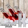 Metal Crowbars Multi Tool Bottle Opener Screwdriver Gear Multifunction Keychain Wrench Camping Survival Bottle Opener