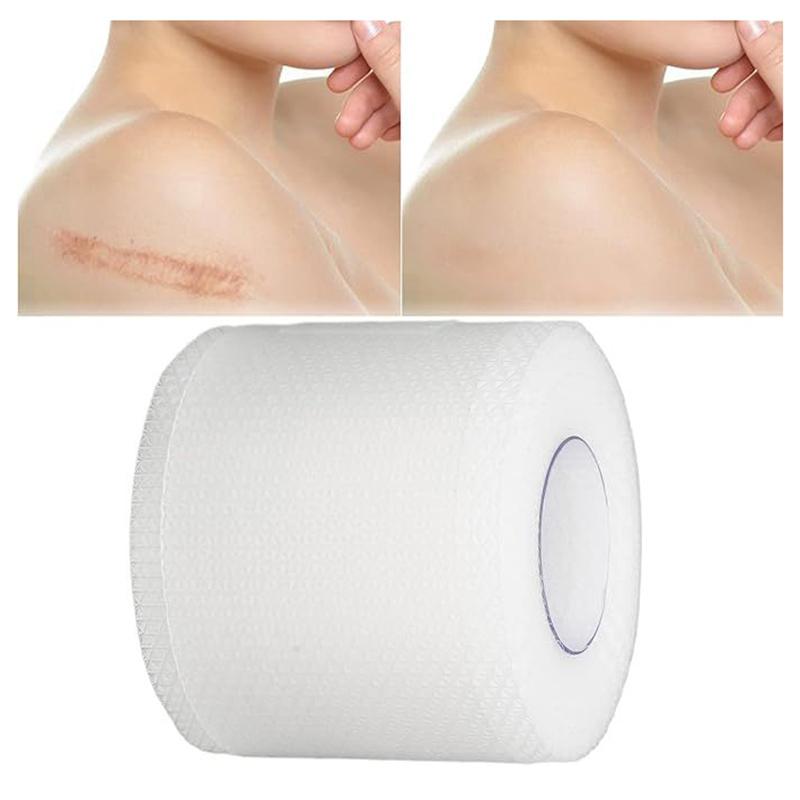 Silikon-Narbenpflaster, transparentes Narbenband, Rolle, Narbenblatt, Entfernung, selbstklebendes Band, Therapiepflaster, Verbrennungen, Akne, chirurgische Narben, Haut