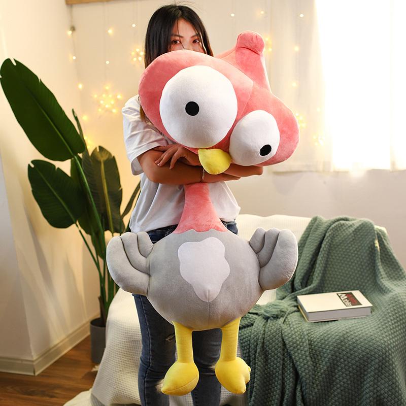 

Lovely Squishy ostrich Plush Toys Simulation Bird Pillow Stuffed Soft Animal Dolls Cute Birthday Gift 50cm