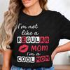 Im Not A Regular Mom Tshirt Happy Mothers Day Shirt Women Casual Oneck Graphic T Shirts Classic Aesthetic Cotton Shortsleev