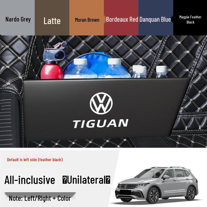 Divizor Cutie de Depozitare/Portbagaj pentru Volkswagen Tiguan L 2023 - Îmbunătățiți Interiorul Mașinii cu Produse de Modificare și Decorare.