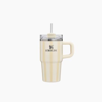 Quencher H2.0 FlowState Becher 591ml, Picnic Stripe - Creme