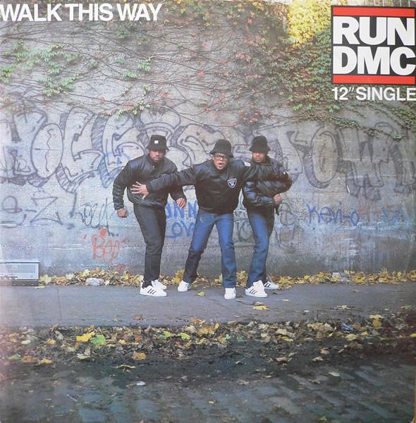 12inch Record RUN DMC - Walk This Way LONX104 LONDON 1986 UK Rap & Hip-Hop/R&B Used