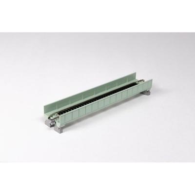 KATO N Gauge Single-Track Plate Girder Bridge Light Green 20-449 Railway Model Supplies Multicolor