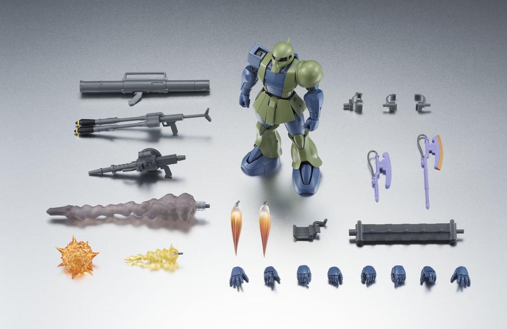 TAMASHII NATIONS ROBOT Spirits Old Zaku Suit <SIDE MS> MS-05 ver. A.N.I.M.E. "Mobile Gundam"