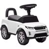 Ride-On Car for Children, Land Rover, Push Vehicle, Horn, Engine Sounds, Under-Seat Storage, White