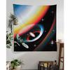 Abstract Futurism Wall Art Dark Colorful Colorful Tapestry Wall Hanging Bohemian Wall Tapestries Mandala Wall Art Decor