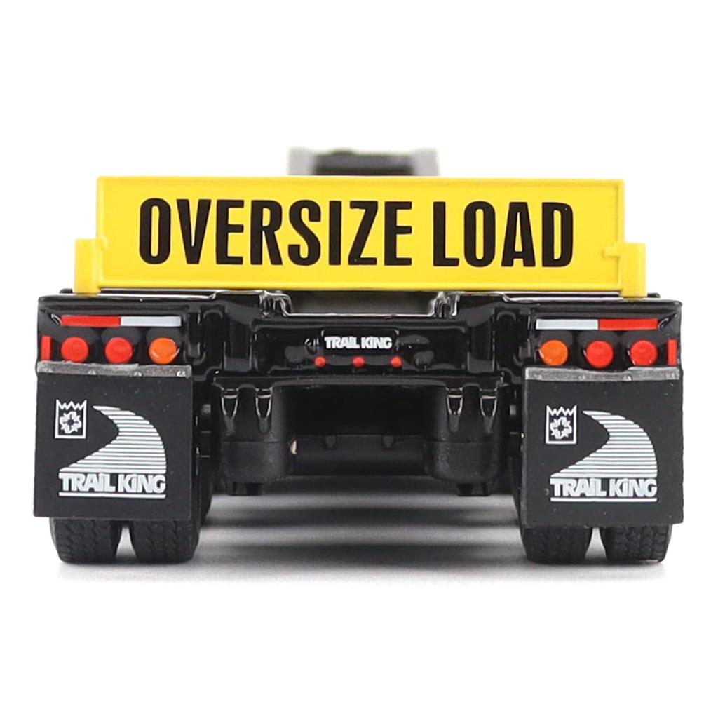 Diecast Masters 1/50 Trail King TK120 Detachable Black Standard Edition Finished Diecast Miniature Car 71136