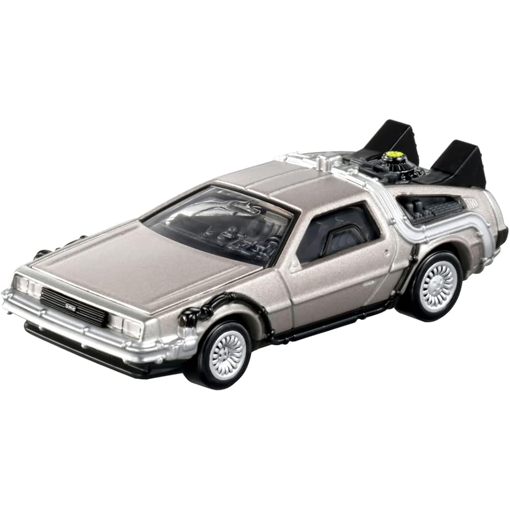 Takara Tomy Tomica Premium TP07 DeLorean Time Machine Diecast Model Car 1:64 Scale