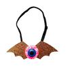 LED Halloween Skull & Eyeball Bow Tie Costume Accessory