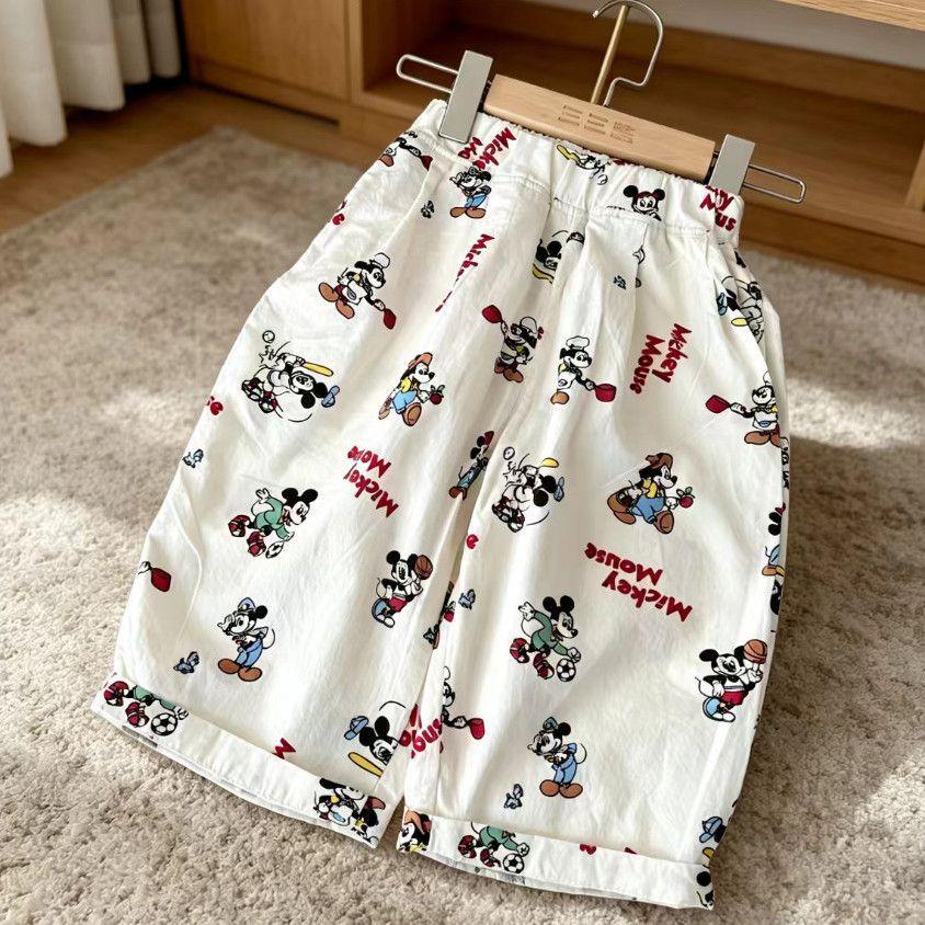 Kids Summer Thin Cotton Mosquito Proof Pants Boys Girls Baby Breathable Casual Trousers 80