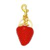Playful Fruit Design Key Rings Elegant Purse Ornaments Secure Buckle Attachment Key Chain for Daily Use