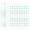 2UUL DA30 1000Pcs Phone Camera Protective Sticker for Phone Repairing