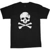 Beauty Hip Hop Pirate Skull and Crossbones TShirt Pattern Summer New Mens and Womens Retro Fashion Streetwear