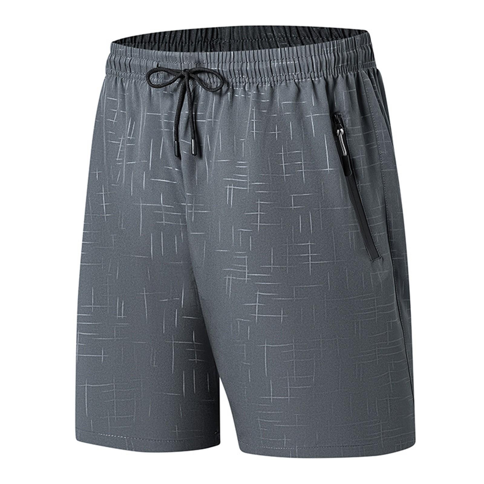 

Мужские летние шорты для фитнеса, летние повседневные шорты для бега, быстросохнущие, эластичные пляжные брюки XL