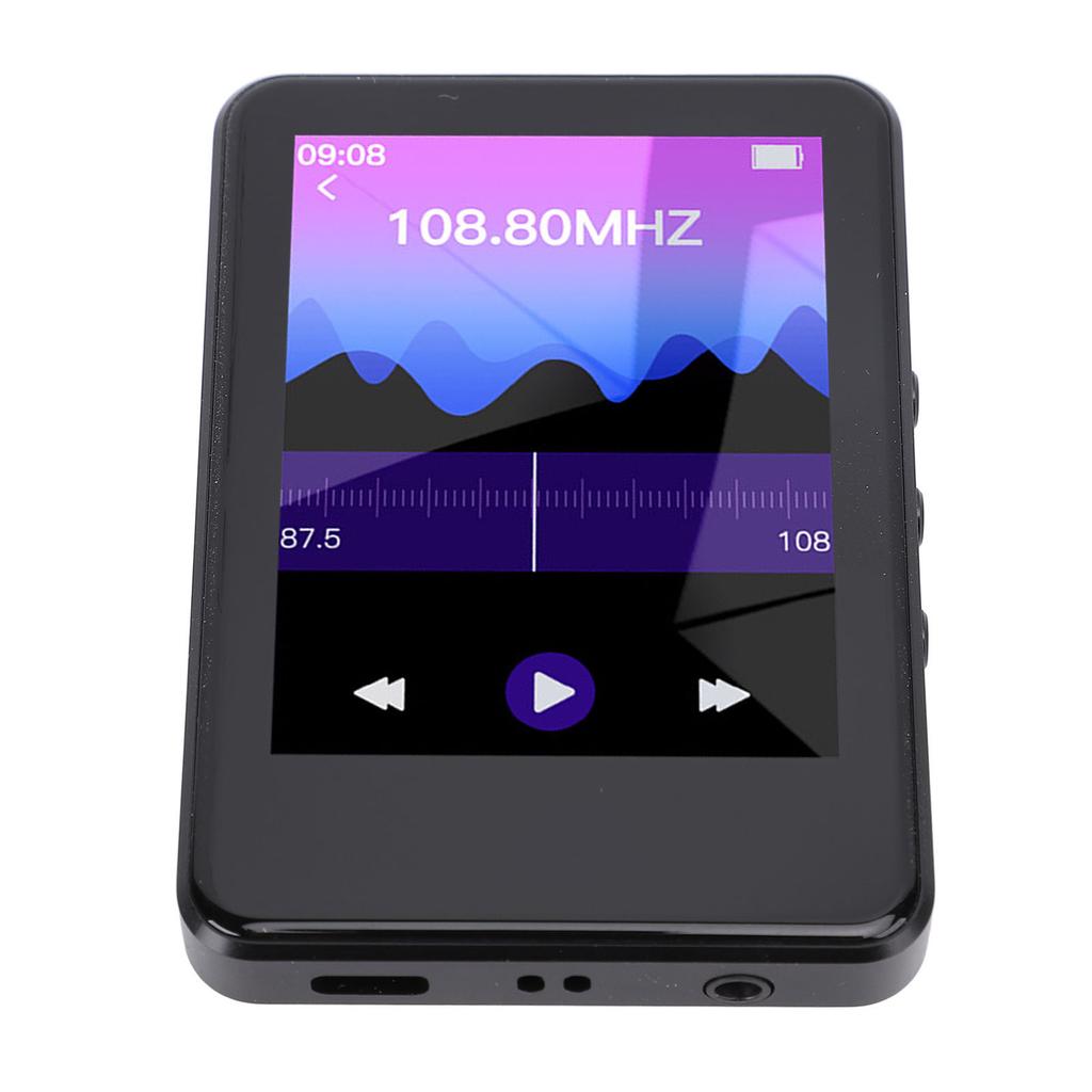 Touch Screen MP4 Player Bluetooth HD 2.4 Inch Music Player with Camera Video Picture Radio Electronic Book Speaker