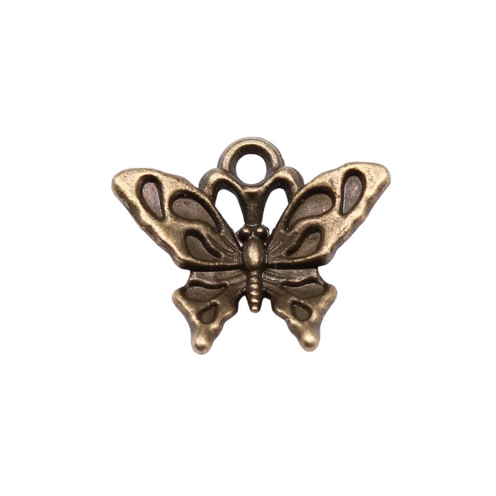 Butterfly Charms Simple Pendants For Minimalist DIY Jewelry Making