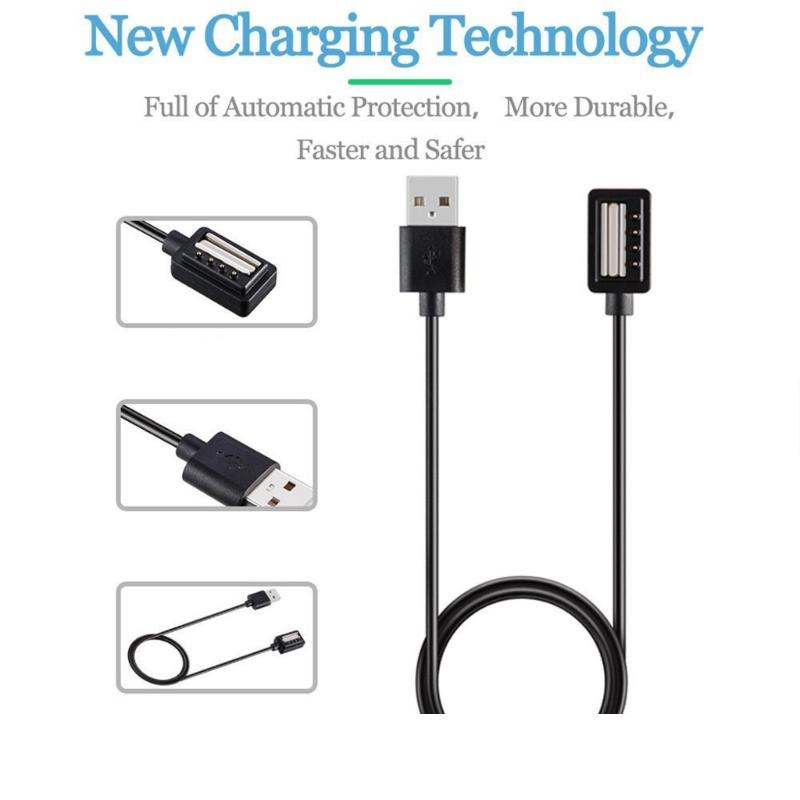 1m Charger Adapter Replacement 5V USB Charger Cord SmartWatch Magnetic Suction Charging for 9/9 Baro