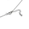 Luxenter 925 Sterling Silver Necklace with White Pearl Rhodium Plated Finish - Sadah