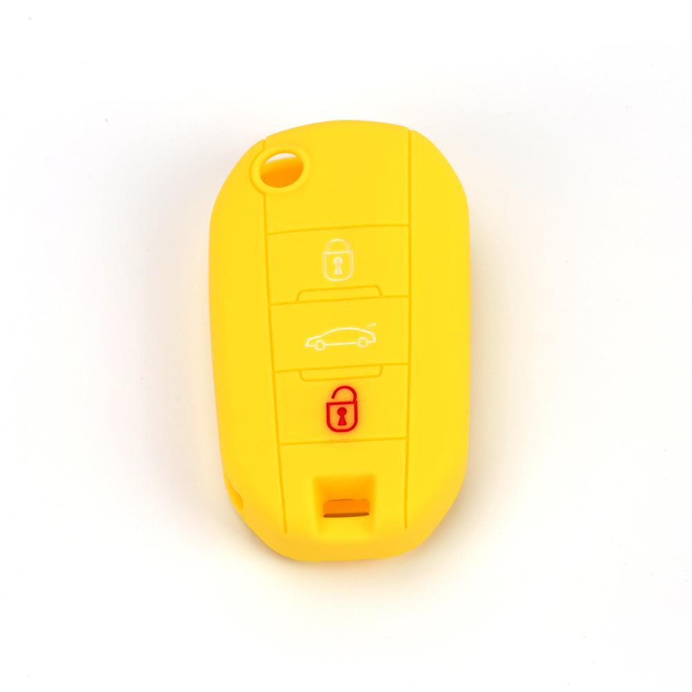 Flip Car Key Cover Case for Peugeot 508 301 2008 3008 408 4008 308 Car Key Case Protector Holder for Citroen C4 CACTUS C5 C3 C4L