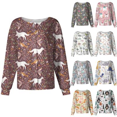 Cárdigan de manga larga para mujer, mono protector de un solo pecho con cuello levantado y bolsillo, chaqueta, Top